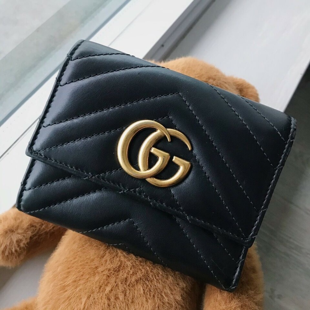 Gucci Wallet GG Marmont matelassé wallet